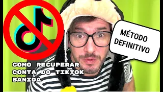 COMO RECUPERAR A CONTA DO TIKTOK BANIDA MÉTODO DEFINITIVO #tiktok #tiktokbrasil #tiktokvideo