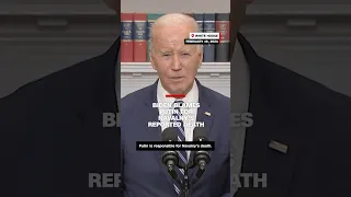 Biden blames Putin for Navalny's reported death