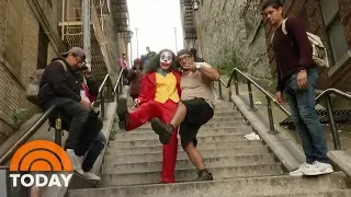 ‘Joker’ Fans Flock To Bronx Steps For Photo-Ops | TODAY