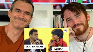 A.R. Rahman Interviews  Lydian Nadhaswaram REACTION!!