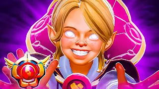 INVOKERGIRL НА БЕЙБИ ИНВОКЕРА с ДВУМЯ ПЕРЧАТКАМИ УНИЧТОЖАЕТ ТИНКЕРА! / INVOKER DOTA 2