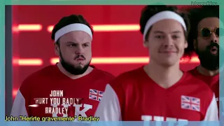 Harry Styles vs Michelle Obama - Dodgeball U.K vs U.S.A  (1/2 Subtitulos Español)