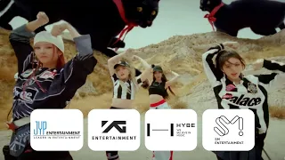 What if the big4 (SM + JYP + YG + Bighit) made IVE 'Baddie' MV teaser?