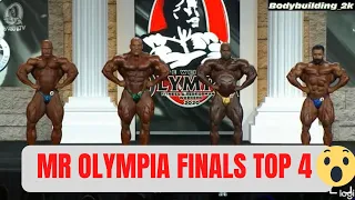 2020 Mr Olympia Mens Open Bodybuilding Finals Top 4 1st Callout Ramy Heath Curry Curry Hadi Choopan