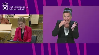 First Minister's Questions (BSL) - 30 June 2022