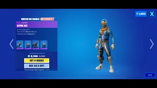 ALPINE ACES & MOGUL MASTER ARE BACK [] Fortnite Item Shop April 9 2022