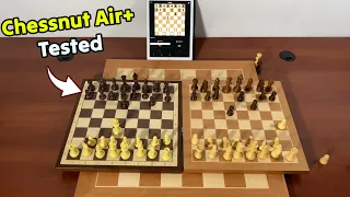 Chessnut Air+ Review: Full Wooden Smart Chessboard for LiChess 👑 Gadgetify