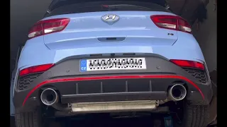 Hyundai i30N Performance Sport Exhaust Cold Start