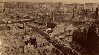 Old world Boston! Oldest Aerial Photograph of America (1860) + 1872 Great Fire. Compare / Contrast