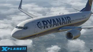 X-Plane 11 | ZIBO B737-800X | Bologna to Malta | Highlights