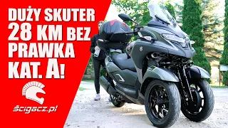 Yamaha Tricity 300 - Power Skuter Premium bez prawa jazdy na motocykl !