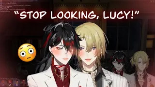 Voxanne and Lucy are pogging respectfully【 Vox Akuma & Luca Kaneshiro • LUXIEM NIJISANJI EN 】