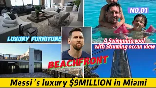 Lionel Messi's luxury $9m Porsche-branded apartment in Miami including car lift