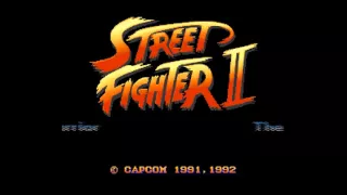 Street Fighter II: The World Warrior (Japan) (Super Famicom) - (Opening / Intro)