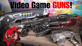 Video Game GUNS! Gears of War Life-Size Replicas - ChillinwithTwisted420