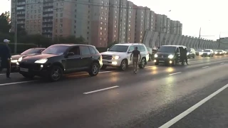 En Rusia todo puede pasar. danger on Russian roads!!! Peligro de muerte!!!