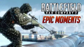 Battlefield Bad Company 2 Moments - Epic Kills, No Scopes, Sniper Kills, Multi Kills