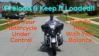 How To Bring Your Motorcycle To A Smooth And Controlled Stop - Be The Boss Even When You're Stopping