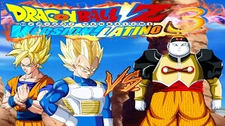 Vegeta salva a Goku de N. 19 - DBZ Budokai Tenkaichi 3 versión latino