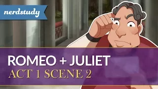 Romeo and Juliet Summary (Act 1 Scene 2) - Nerdstudy