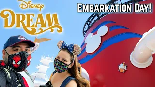 IT'S EMBARKATION DAY! First Disney Cruise To Sail From The USA! Disney Cruise Vlog 1