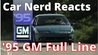 Car Nerd Reacts MotorWeek Retro Review '95 GM Full Line