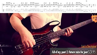 Purple Haze Bass Cover with Tab: Gary Moore Live: Blues For Jimi