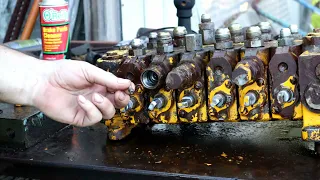 How to Fix Hydraulics On A Backhoe Finale Manifold Rebuild