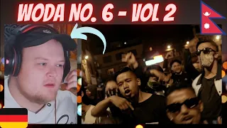 🇳🇵 Woda No. 6 - Vol. 2 | Nepali Cypher | GERMAN Rapper reacts