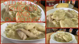 MY FAVORITE EASTER MEAL/MY MOMS FAVORITE MEAL/OLD SCHOOL CHICKEN AND DUMPLINGS/COMPLETELY HOMEMADE