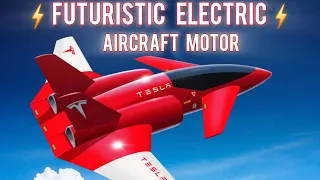 FUTURISTIC ELECTRIC AIRCRAFT MOTOR