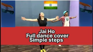 Jai Ho easy dance steps | Patriotic song Republic Day by-KHANSAVIO | happy Independence FDC #jaiho