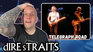 First Time Hearing Dire Straits "Telegraph Road" Live || Drummer Reacts