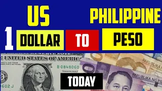 1 us dollar to philippine peso exchange rate today USD PHP 24 APRIL 2024