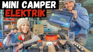 Mini Camper ELEKTRIK | Alle Elektro Komponenten für den Selbstausbau | Camper Ausbau