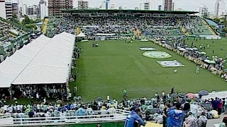 Jornal da Tarde - Acidente da Chapecoense - Velório dos Atletas - 05/12/16