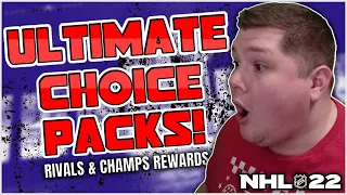 *3 90+ IN 1 PACK!* NHL 22 ULTIMATE CHOICE PACK OPENING!