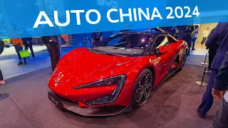 Spotlight on Chinese new energy vehicles at Auto China 2024