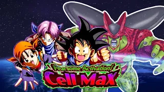 INT LR GOKU (GT) & PAN (GT) & TRUNKS(GT) VS FEARSOME ACTIVATION! CELL MAX EVENT: DBZ DOKKAN BATTLE