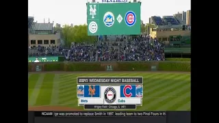 33 (part 1 of 2) - Mets at Cubs - Wednesday, May 13, 2015 - 7:05pm CDT - ESPN