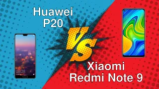 Huawei P20 vs Xiaomi Redmi Note 9