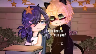 ˚⁀➷I can keep a secret, can you? ✨ ORIGINAL {MLB meme🐞} Gacha ~MariChat Ship~