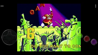 Dr. Robotnik's Mean Bean Machine (Genesis): Game Over
