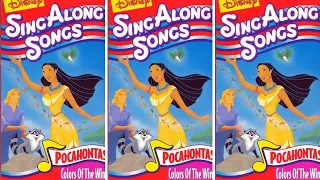 Disney Sing Along Songs: Colors of the Wind (1995)
