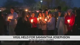 Vigil held for murdered USC student Samantha Josephson