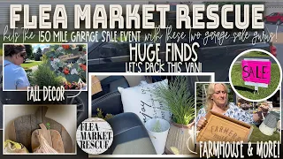 GARAGE SALE FLIPPING-GARAGE SALE FINDS-SHOP THE GARAGE SALES WITH ME!