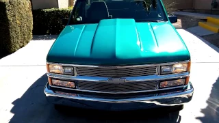 1994 Chevrolet Silverado (C1500) with a 4/6 lowering kit