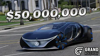 Spending $50,000,000 on the Mercedes Vision AVTR Crate...