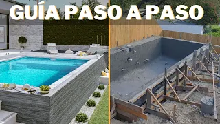 Cómo Se Hacen las Piscinas Elevadas de Cemento de Obra: Guía Completa | Construir Piscina Elevada