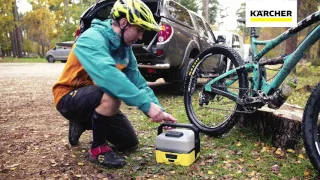 Fahrradreinigung – Mobile Outdoor Cleaner OC 3 – Kärcher